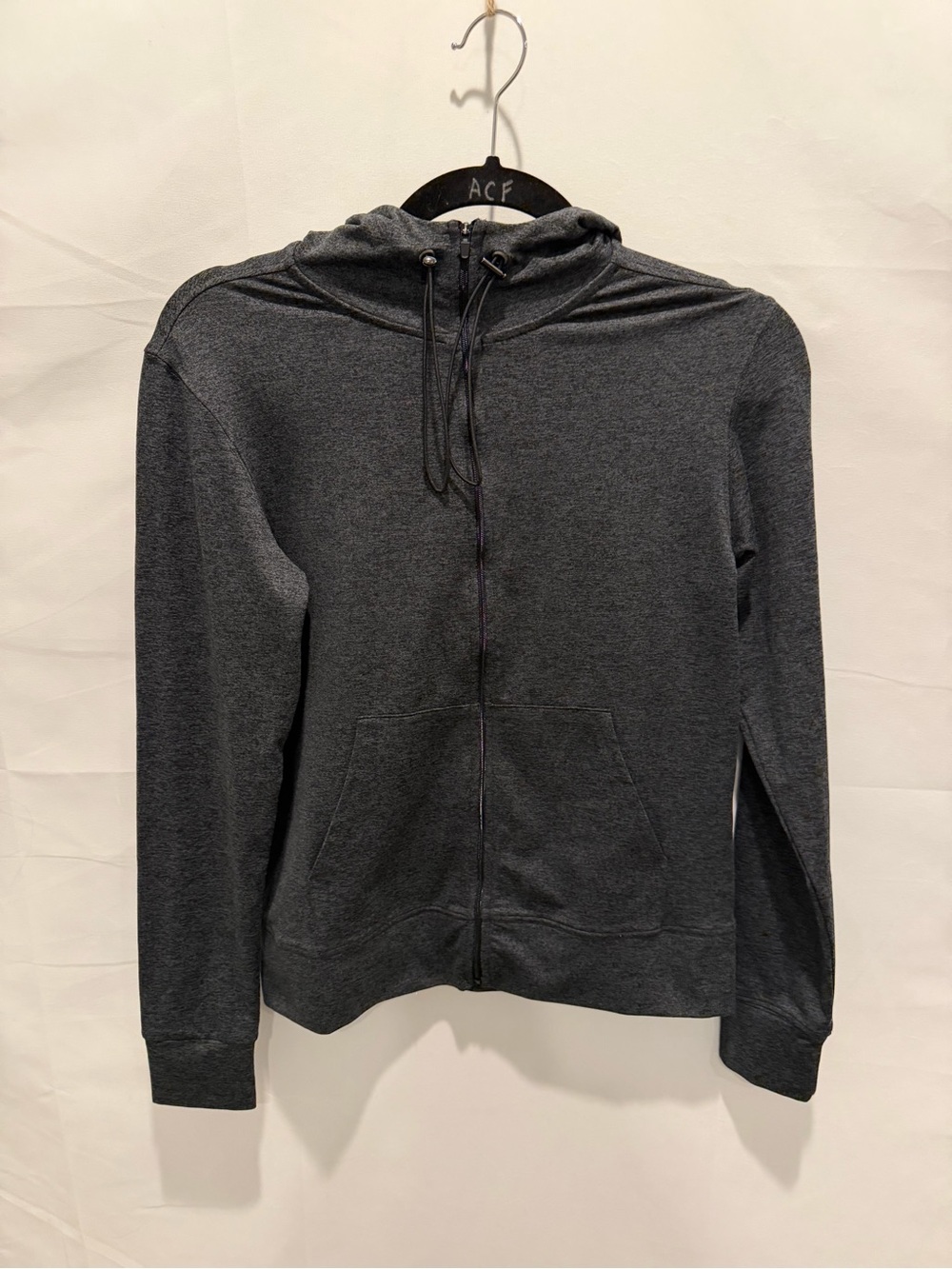 CALME by Johnny Was Heather Zip-Up Hoodie size XS.soft,casual,lightweight,yoga